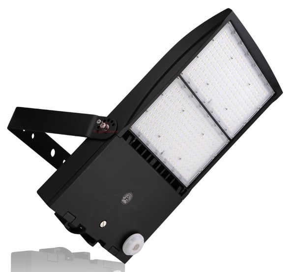 300 watt NextGen 3 LED flood light with motion sensor