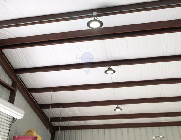 LED Warehouse Lights Installation