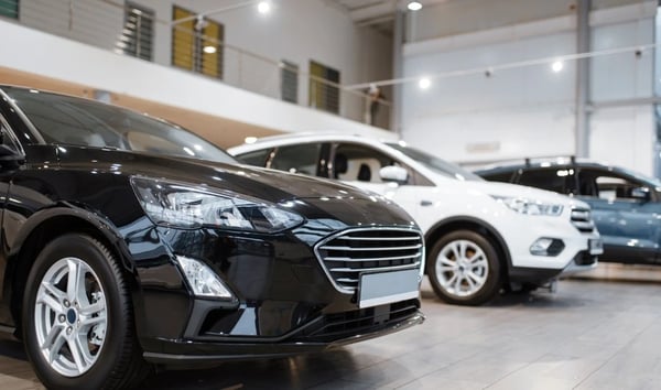Car Dealership Indoor Lights - showroom LED lighting
