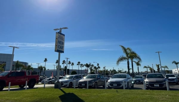 led car dealership lights