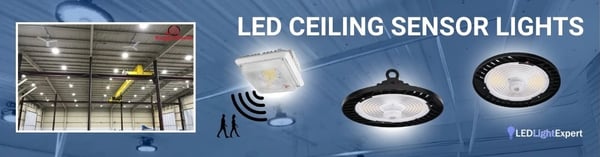 LED ceiling motion sensor lights