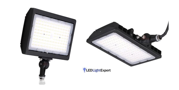 Kivo II 120W LED Floodlight - 17,400 Lumen color selectable outdoor fixture