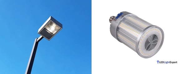 50W Aries IV Series LED corn bulb UL Listed on file E489165