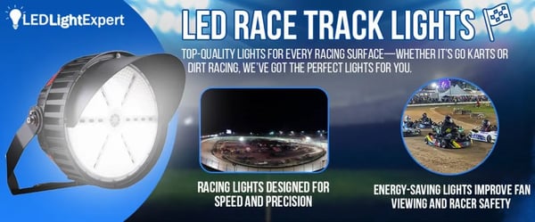 LED race track lights