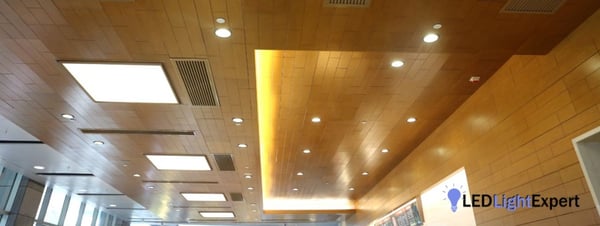 LED can lights and recessed downlights