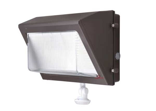 LED motion sensor wall light outdoor installation