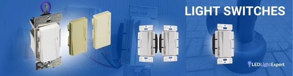 Light switches and lighting controls