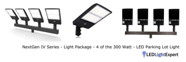 NextGen IV Series LED Parking Lot Lights