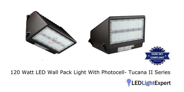 Full cut-off dark sky compliant LED wall pack light