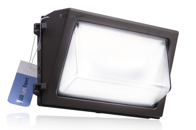120W - Torado Series LED Wall Pack with Photocell - Color Selectable 30K/40K/50K - LED Light Expert