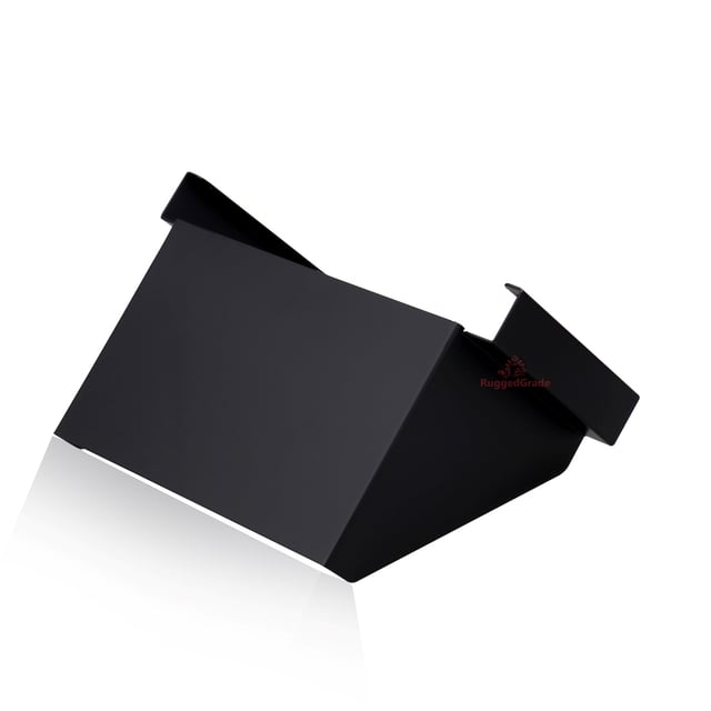 150W Revati II Series - Light Shield | For Revati II LED Parking Lot Lights, Fits 150W, Black