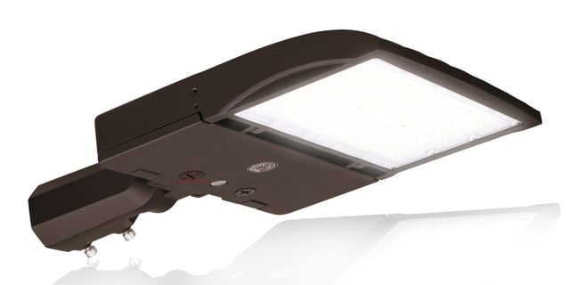 150W NextGen IV Series - LED Parking Lot Light | 22,500 Lumen, Color Selectable 30K/40K/50K, Slip Fit Mount, Brown