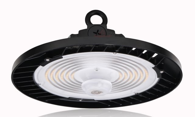 100W Titan VI Series - Motion Sensor LED UFO High Bay Light | 16,500 Lumen, Color Selectable 30K/40K/50K