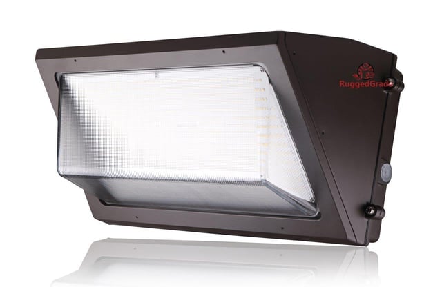 150 Watt LED Wall Pack - 21,700 Lumens - 5000K - Semi Cut Off - Durado III Series - DLC 5.1 Premium - With Photocell