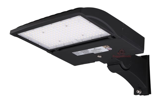 150W NextGen IV Series - LED Parking Lot Light | 22,500 Lumen, Color Selectable 30K/40K/50K, Arm Mount, Brown