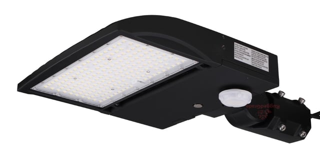 150W NextGen III Series - Motion Sensor LED Parking Lot Light | High Voltage 277-480V, 21,000 Lumen, No Photocell, 5000K, Black