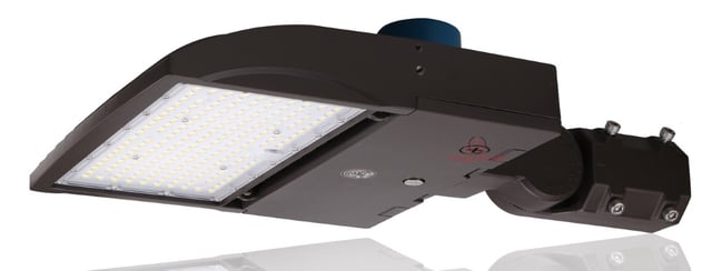 150W NextGen IV Series - LED Parking Lot Light | With Photocell, 22,500 Lumen, Color Selectable 30K/40K/50K, Slip Fit Mount, Brown