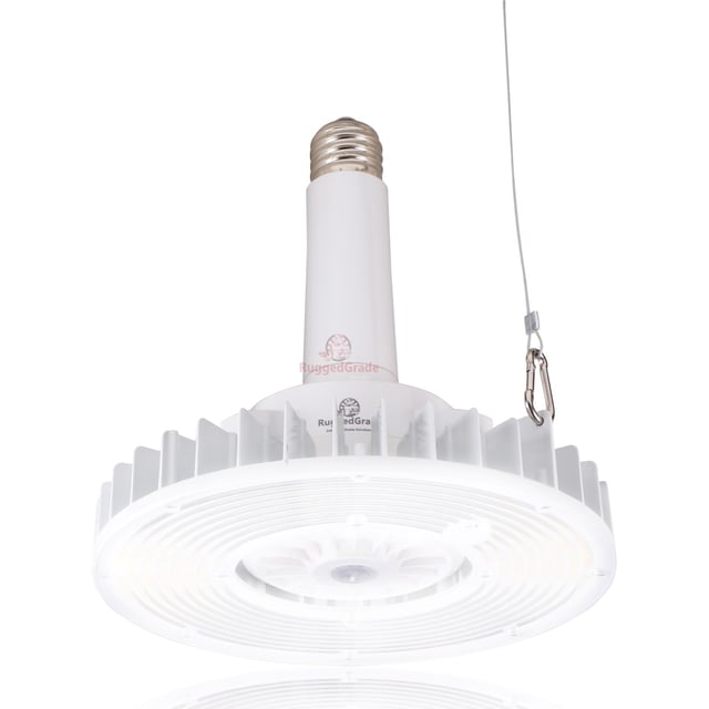 160W Pegasus III Series - LED High Bay Bulb | E39, Extendable Neck Adapter Included, 24,400 Lumens, Color Selectable 30K/40K/50K, DLC Premium 5.1