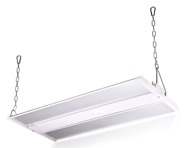 220W Orion IV Series - LED Linear High Bay Light | 30,000 Lumens, Wattage & Color Selectable 40K/50K, Matte Lens