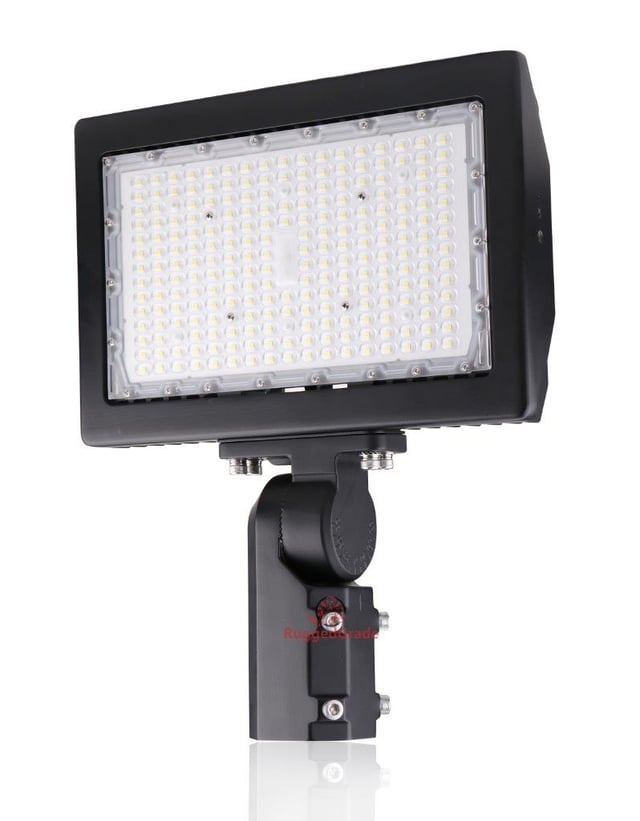 200 Watt - Kivo Series - LED Flood Light - 28,200 Lumens - 5000K - Slip Fit Mount 