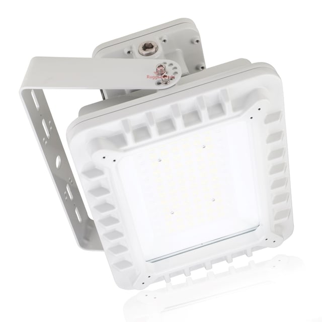 200W Hercules Series - Hazardous Location LED Light | 31,000 Lumens, Class I Div I Approved, Explosion Proof Light, 5000K, Flood Mount