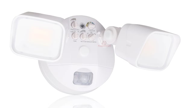 25W Noctara II Series - LED Security Light | With Photocell + Motion Sensor, 2,250 Lumens, White