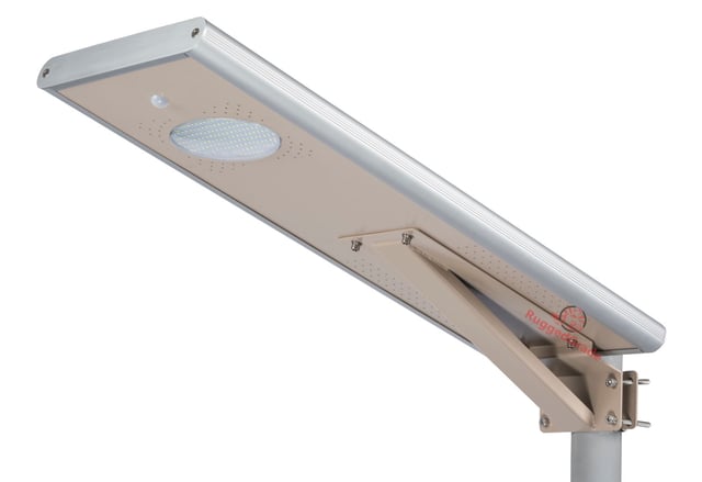 5000 lumen - 25 Watt  -LED solar Wall light - Commercial Series Solar Street Light - over 5000 Lumen - All in One LED Solar Motion Light