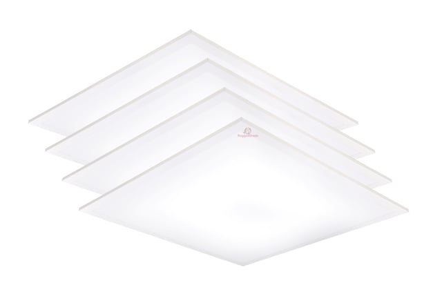 4 Pack - 2x2ft 40W LED Panel Light - Motion Sensor Ready - 5,000 Lumens - Color Selectable 35K/40K/50K/65K 