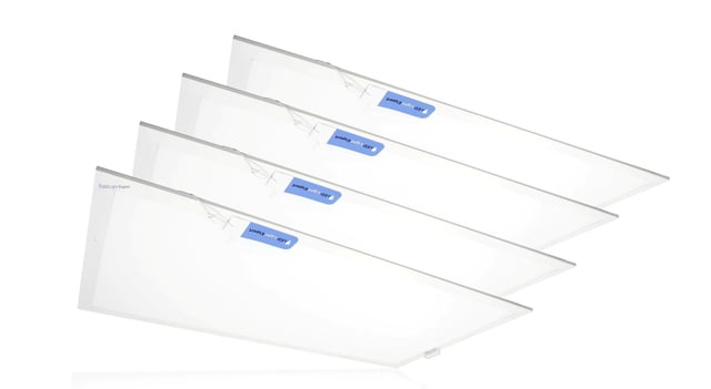 4 Pack - 2x4ft 72W LED Panel Light - Motion Sensor Ready - Fortora Series - 8,900 Lumens - Color Selectable 35K/40K/50K/57K/65K - LED Light Expert