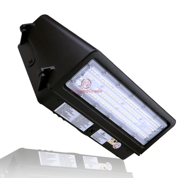 40 Watt LED Wall Pack Light - Tucana II Series Full Cut Off - 5,400 Lumens - 5000K - Dark Sky Compliant LED Wall Light - Dimmable