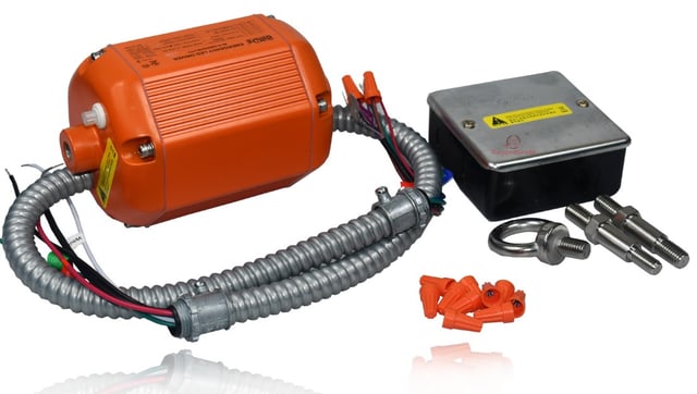 40W Kono Series - High Bay Emergency Battery Backup | UFO Driver, With Junction box