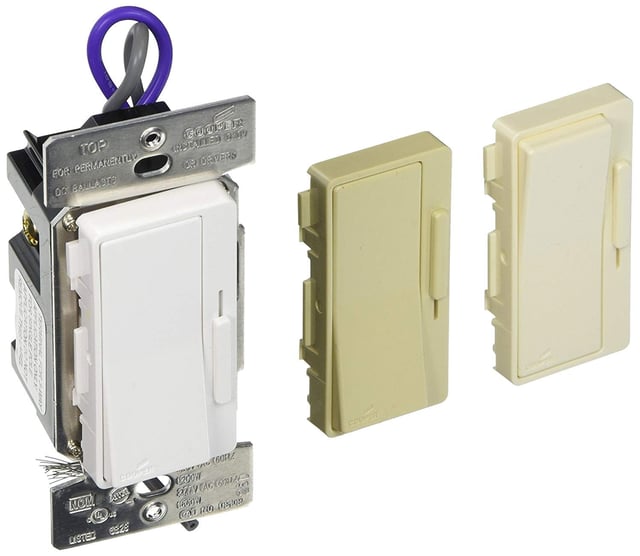 0-10V Wall Dimmer Switch - White Almond or Ivory Colors Included