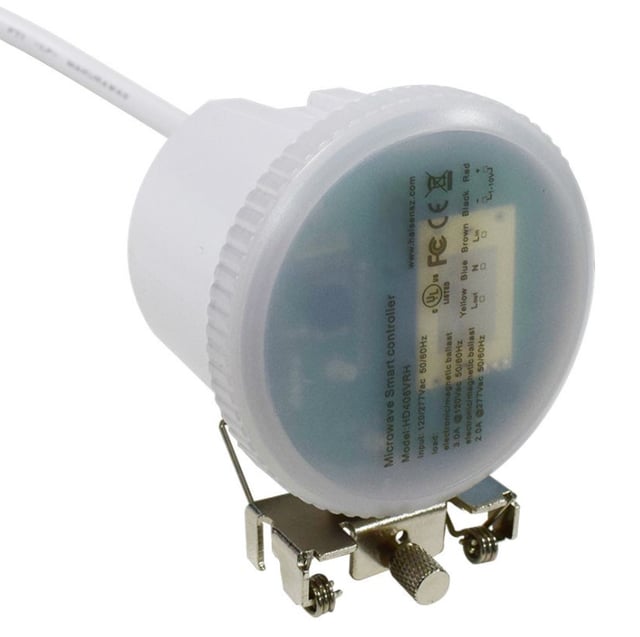 Motion Sensor for Warehouse lights - attaches to Linear Lights - Premium Microwave 5.8ghz