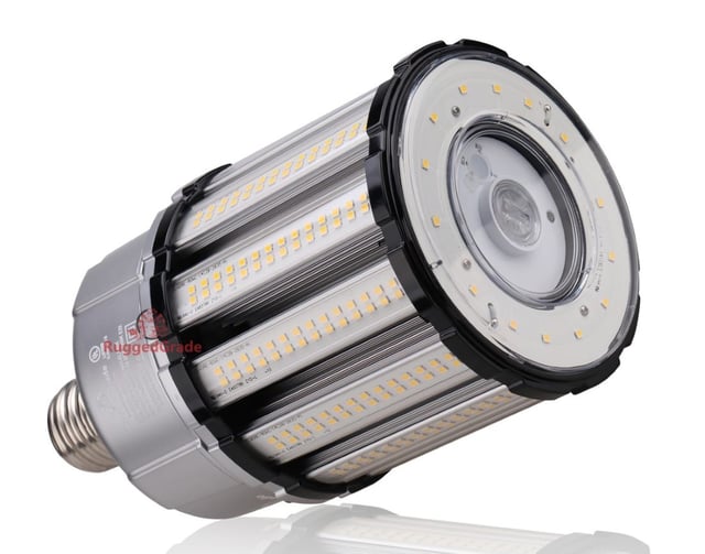 80W Aries III Series - LED Corn Bulb | E39, 11,000 Lumens, 4000K, Built-in 6KV Surge, Dimmable