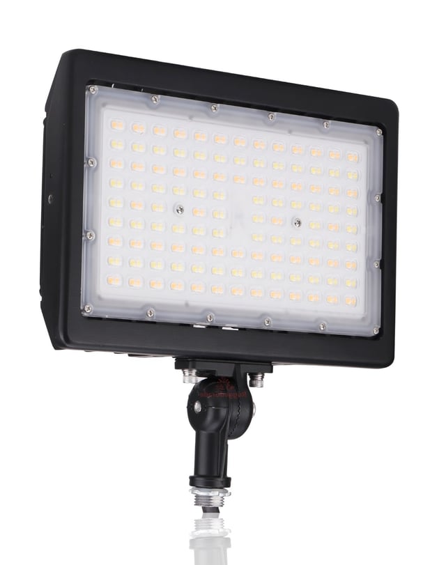 90W Kivo II Series - LED Flood Light | Wattage Selectable, 13,050 Lumens, Knuckle Mount, DLC Premium 5.1