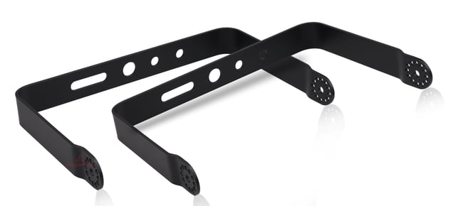 300W NextGen IV Series - Flood Mount Bracket | Pack of 2, For 100W- 300W Shoebox (See Details for Fitment), Black
