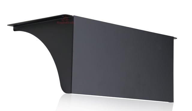 NextGen IV Series - Light Shield | For Parking Lot Lights, Fits 100W- 300W, Black Color, Extra Drilled Holes for Dual Installation