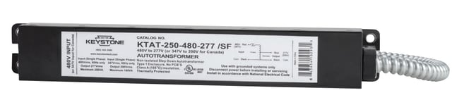 Step Down Transformer -up to 250 watts - Change 480vac to 277vac 