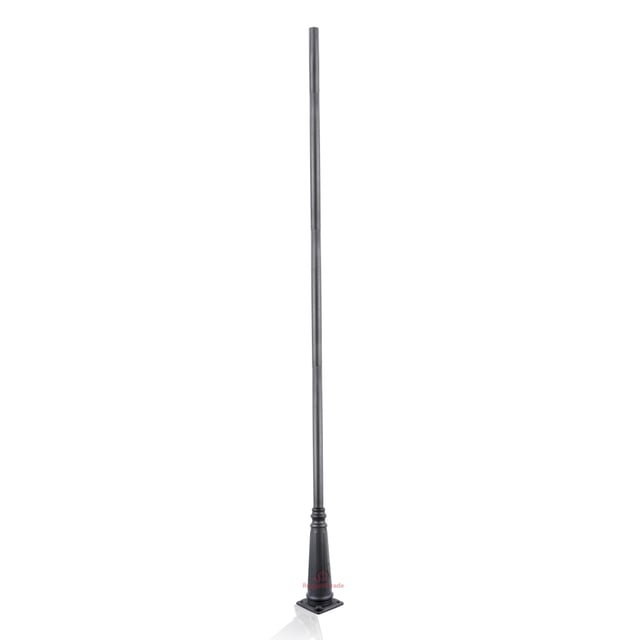 14ft Solar Light Pole - Premium Steel Light Pole - Torin HD Series Light Pole for Solar Lights up to 30Kgs of Support