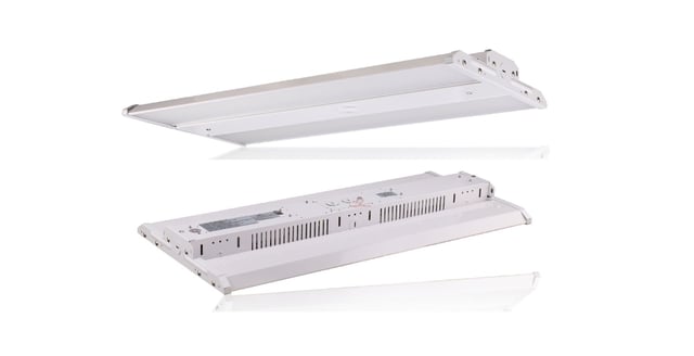 Pack of 2 Fixtures - 110 watt - Orion III Series LED High Bay Linear Lights - 17,000 lumens - 150 Lumens to Watt - 5000K