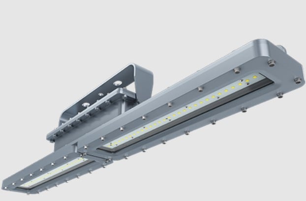 277V-480V - 16,800 Lumens - 120 Watt LED Linear Hazardous Location light - Class I Div II Approved - Explosion Proof Light - 5000K 