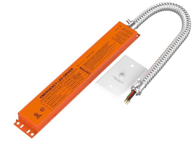 Battery Backup - 20 watt - 90 minutes - Ideal for adding to Panel and Troffer Lights