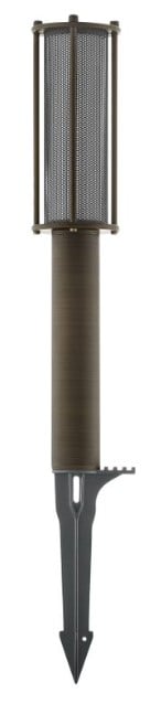 4 Pack-4.4W Stella XL Series - LED Landscape Path Light | 2700K, 12-15V DC Low Voltage, Bronze