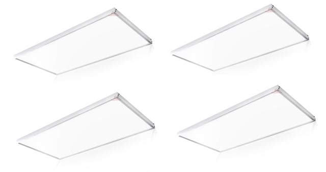 2x4 Foot LED Panel Light- 72 watts Troffer Light - R2 Series Tunable - Flat Surface Mount - 5 Kelvin 5000K/4000K/3500K - CARTON OF 4 