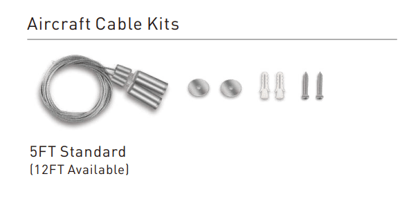 5ft Suspension Cables, For 57-170