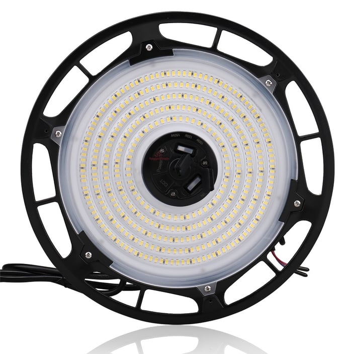 150 watt Titan V CS Series LED UFO high bay light with motion sensor