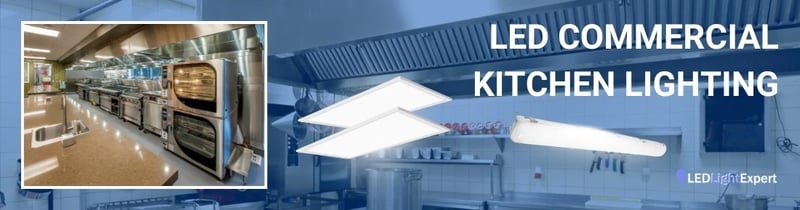 LED commercial kitchen lights
