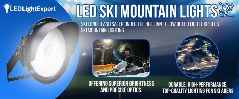 LED Ski Mountain Lights
