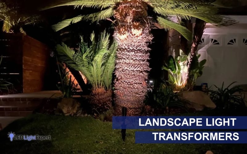 led light landscape light transformer outdoor 1100x