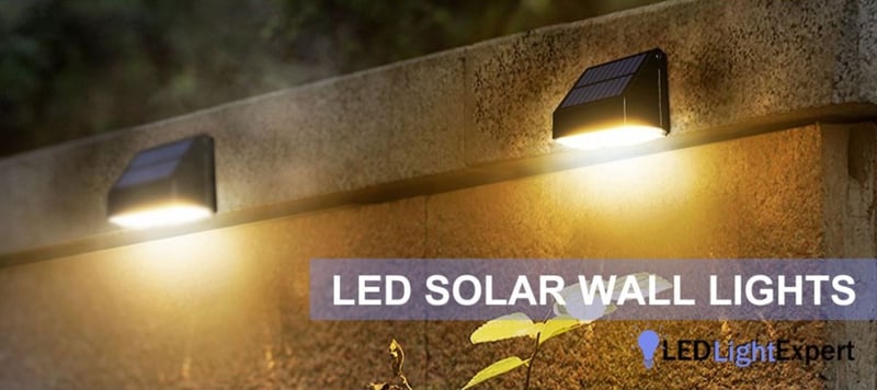 LED Solar Wall Lights